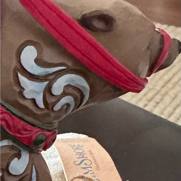 Jim Shore Bearing gifts for one and all Santa riding  a bear figurine. - Picture 8 of 16